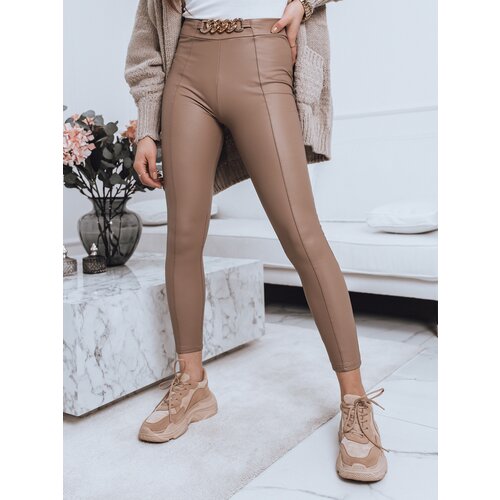 DStreet Legginsy damskie STRIKE beżowe Cene