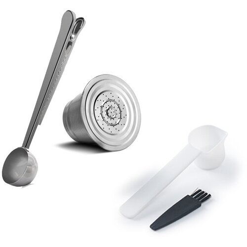 INF kavne kapsule nespresso kapsule filter za držalo za kavne stroke za ponovno polnjenje silver, (21536376) Cene