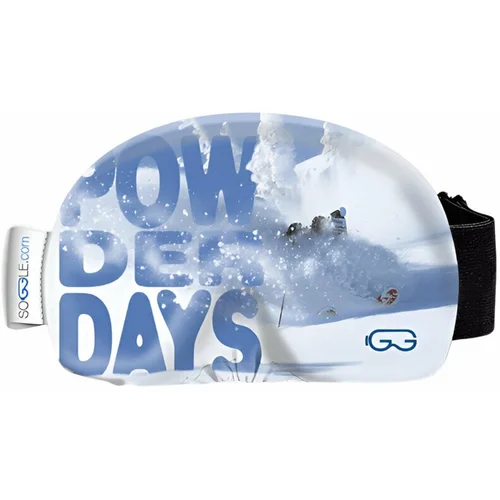 Soggle Goggle Protection Text Powderdays Etui za smučarska očala