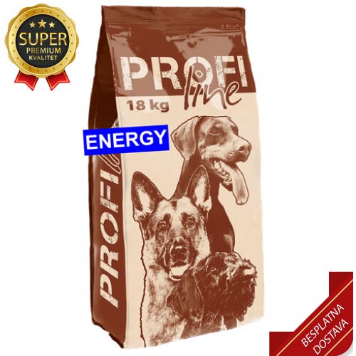 Profi Line 18kg Hrana za Pse Profi Line Energy 18kg 25/17 Cene