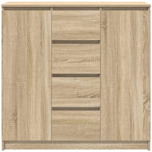 VidaXL Komoda s ladicama 100,5x35x98,5 cm konstruirano drvo Slike