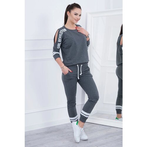Kesi Set Girl Revolution graphite melange Slike