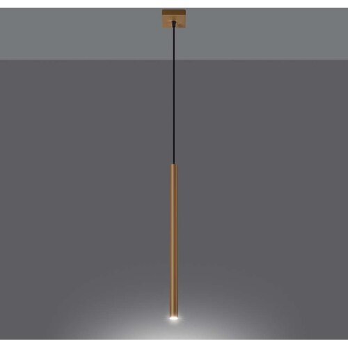  Sollux SL.1170 - Luster na sajli PASTELO 1xG9/8W/230V zlatna Slike