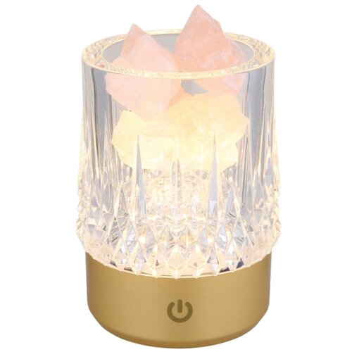 Globo 21044 - LIZZY stona LED lampa, prigu&amp;scaron;iva, sa dodirnim upravljanjem, punjiva, LED/1W/5V, 1200 mAh, zlatna Slike