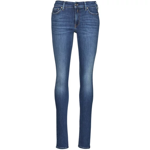 Replay Jeans skinny WHW689 Modra