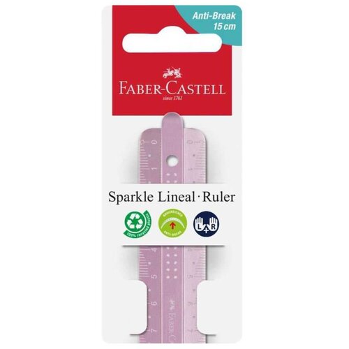 Faber CASTELL Sparkle Flex 172015 Lenjir 15cm Cene