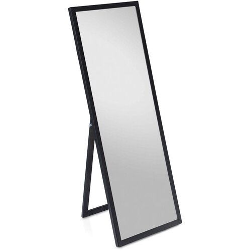 Blumfeldt Casa Chic Luton Zidno ogledalo 130 x 45 cm , Crna Slike