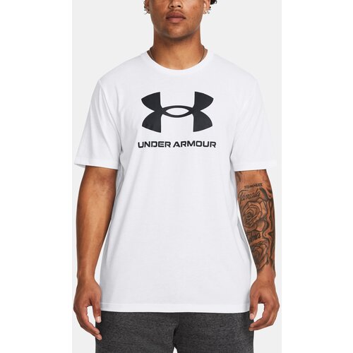 Under Armour T-Shirt UA SPORTSTYLE LOGO UPDATE SS-WHT - Men Slike