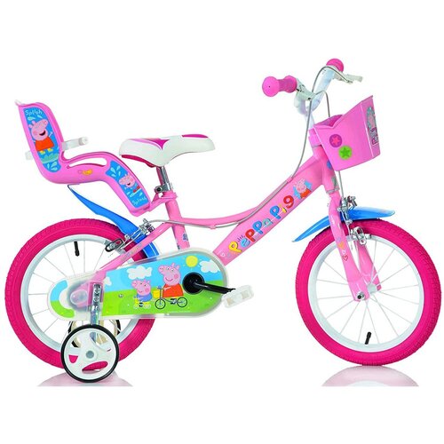 Dino Bikes Peppa Prase ružičasti dječji bicikl, veličine 16 - Cijene