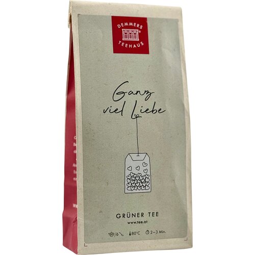 Demmers Teehaus Zeleni čaj "Ogromno ljubezni" - 100 g Cene