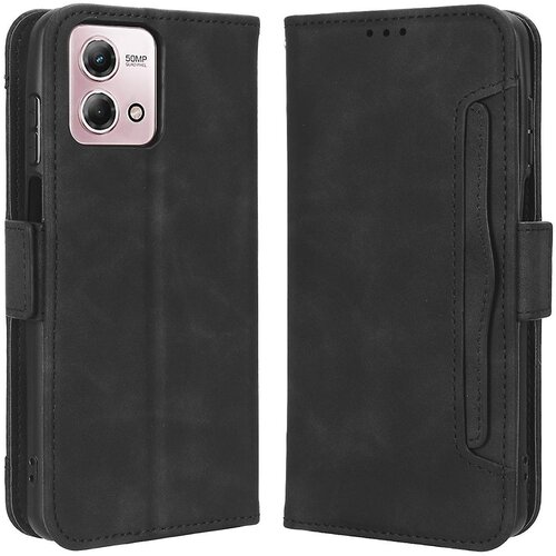 INORCO Za Motorola Moto G Stylus (2023) preklopna torbica za denarnico, stojalo iz PU usnja, več rež za kartice, pokrov za telefon, (22033334) Slike