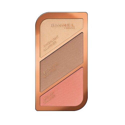 Rimmel London Kate konturing paletka 18,5 g odtenek 002 Coral Glow Slike