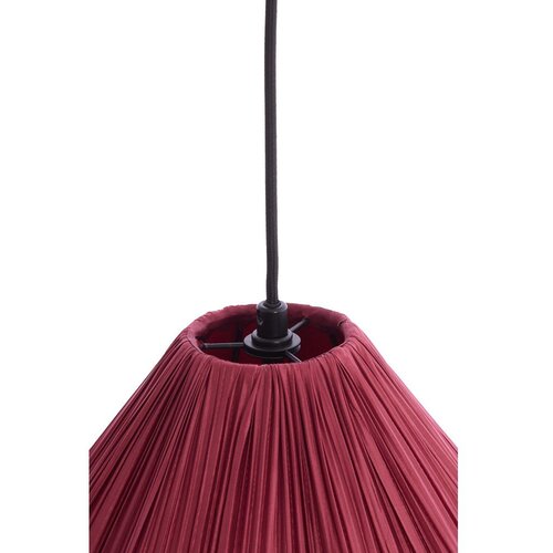 Light &amp;amp; Living Bordo viseća svjetiljka s tekstilnim sjenilom &amp;oslash; 12 cm Verita &amp;ndash; Slike