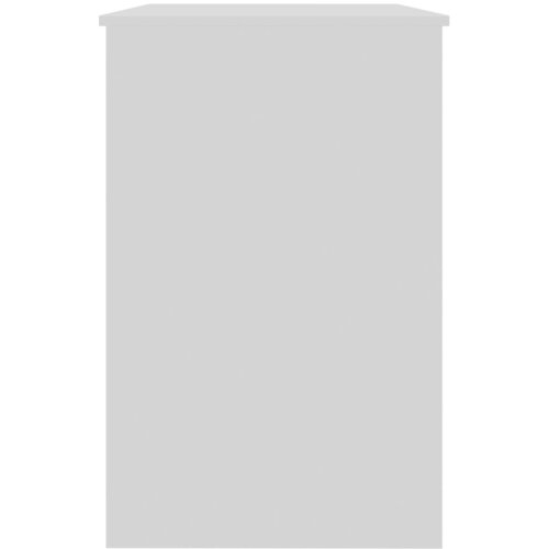  Radni stol bijeli 100 x 50 x 76 cm od konstruiranog drva Slike