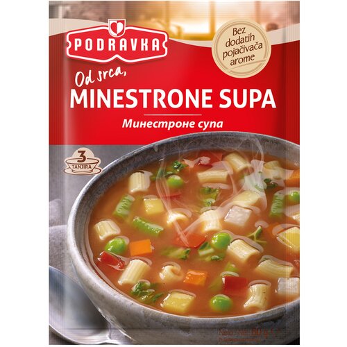 Podravka minestrone supa 60g Slike