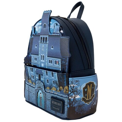 Loungefly Wednesday Nevermore Academy Ruksak Slike