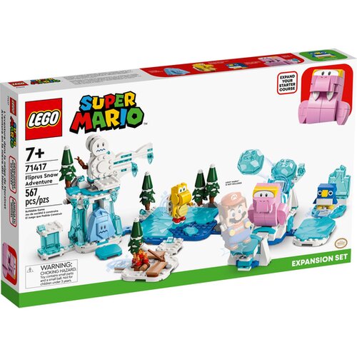 Lego Super Mario 71417 Fliprusova snježna pustolovina &amp;ndash; pro&amp;scaron;irena staza Slike