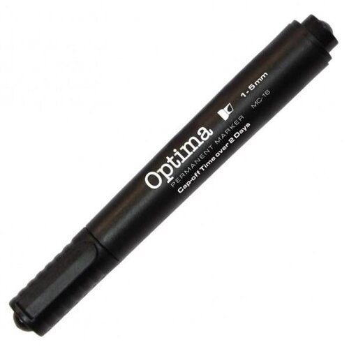  Crni trajni marker za označavanje 6 mm Slike