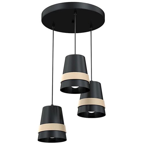  Luster na sajli VENEZIA 3xE27/60W/230V crna Cene