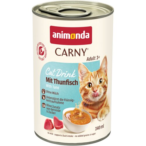 Animonda Carny Cat Drink 24 x 140 ml - Tunjevina Slike