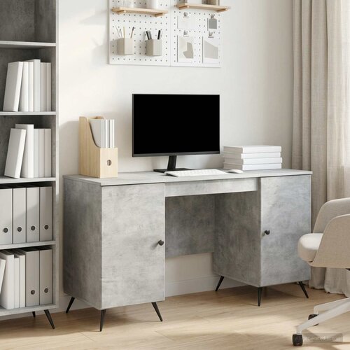  Stol Betonska siva 142,5 x 50 x 75 cm Konstruirano drvo Cijene