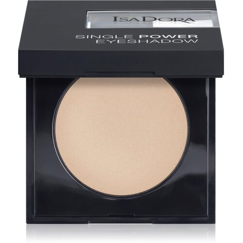 IsaDora Single Power dolgoobstojna senčila za oči odtenek 01 Bare Beige 2,2 g Slike
