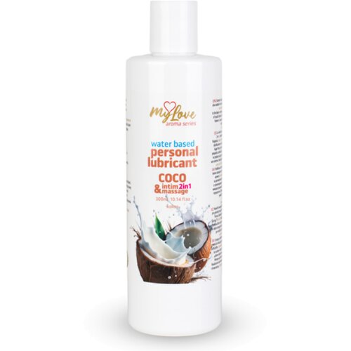  MyLove intimni gel za masažu i lubrikant Kokos 300ml  101 0318 Cene