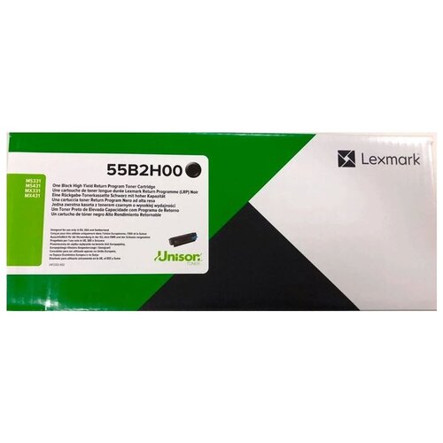 Lexmark Toner 55B2H00 (črna), original Cene