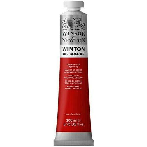 WINSOR &amp;amp; NEWTON Winton Uljana boja (Tamna kadmij crvena, 200 ml, Tuba) Slike