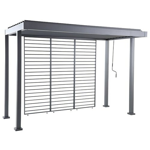 SUNFUN Paviljon za ro&amp;scaron;tiljanje (&amp;Scaron; x D: 342 x 168 cm, Boja stalka: Antracit, Aluminij) Slike