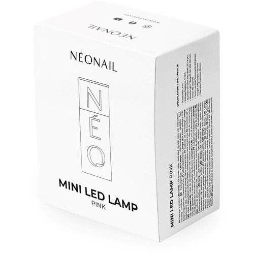 NeoNail mini LED lampa za jedan nokat Pink Cene
