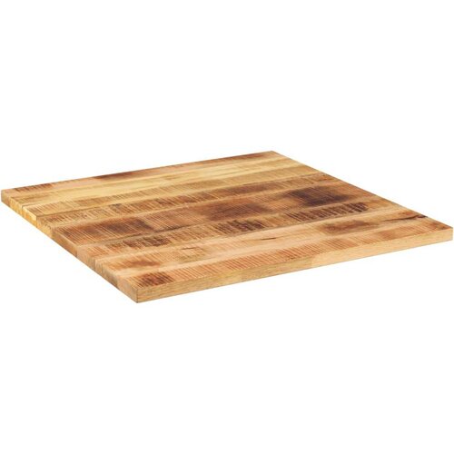  Ploča stola 80x80x3 8 cm četvrtasto puno drvo grubo Mango Slike