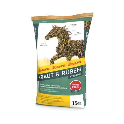 Josera Kraut & Rüben Struktur - naravna teksturirana mešanica lanu in vlaken Cene