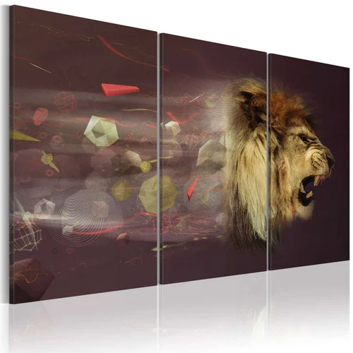  Slika - lion (abstract) 120x80