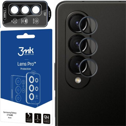 3mk ZA&amp;Scaron;ČITA ZA LEČE PRO BLACK ZA SAMSUNG GALAXY Z FOLD 4 - KALJENO STEKLO, (21965623) Slike