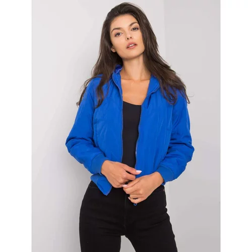 Fashion Hunters Women's blue quilted jacket