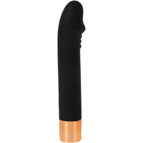 Lonelyi Charming Vibe Dick - vodootporni vibrator G-točke na baterije (crni)