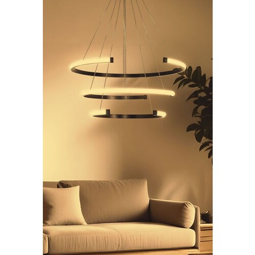 Opviq luster triple calin, crni Cene