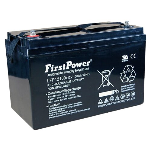 FirstPower FIRST POWER Akumulator 12 V 100 Ah LFP12100, Terminal T9, Crni Cene