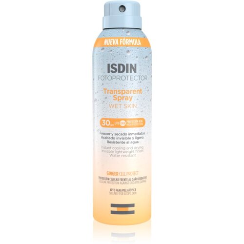 ISDIN Transparent Spray Wet Skin prozirni sprej za sunčanje SPF 30 250 ml Cijene