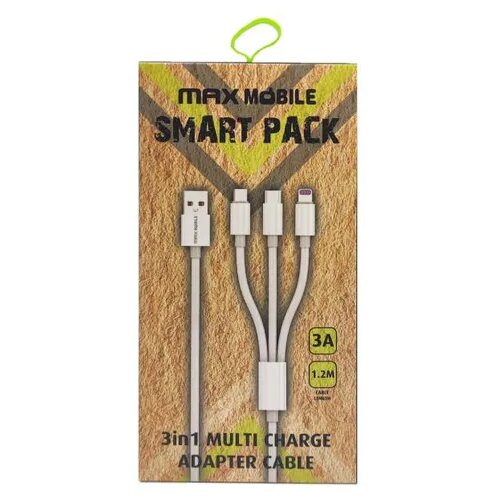 Max Mobile USB-Max Mobile Kabl 3 u 1 TypeC/Micro USB/Lightning Cene