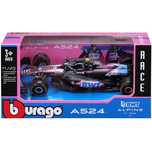 Bburago Bburago: BWT Alpine F1 Team A524 (2024) metalni model F1 trkaćeg automobila 1/43 (Pierre Gasly #10) Cijene