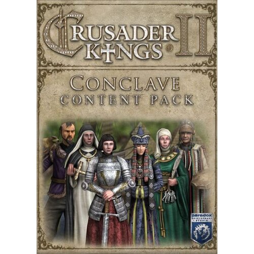  Crusader Kings II - Conclave Content Pack (DLC) Steam Key GLOBAL Cene