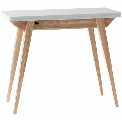 Ragaba Konzolni stol prirodne boje s bijelom pločom 45x90 cm Envelope -