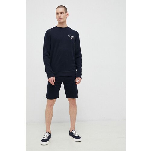 Tommy Hilfiger Homewear kratke hlače boja: tamno plava Slike