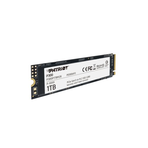 Patriot SSD 1TB M.2P300 M.2 PCIe Gen 3 x4up to R/W : 1700/1100MB/s Cijene