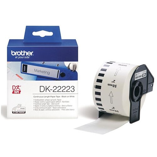 Brother DK-22223 Kontinuirana traka 50mm x 30.48m Slike