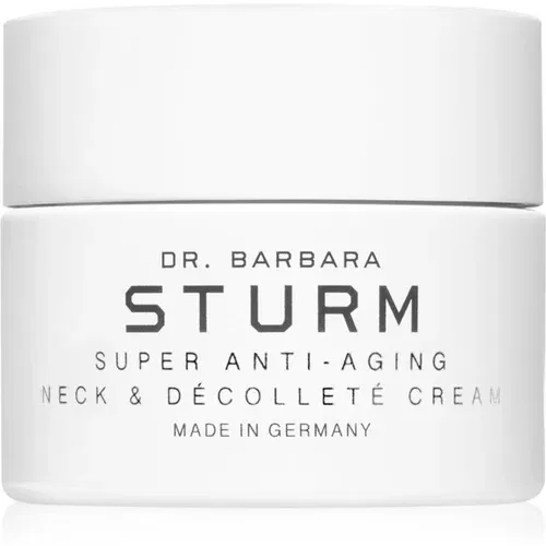 Dr. Barbara Sturm Super Anti-Aging Serum Neck and Décolleté Cream učvršćujuća krema za vrat i dekolte protiv starenja kože 50 ml