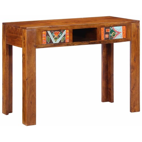  Radni stol s ladicama s pohranom Smeđa 100 x 50 x 75 cm Cene