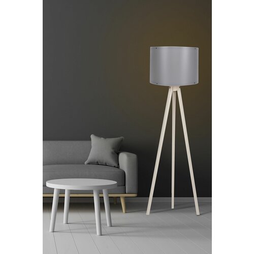 118 cream grey floor lamp Slike